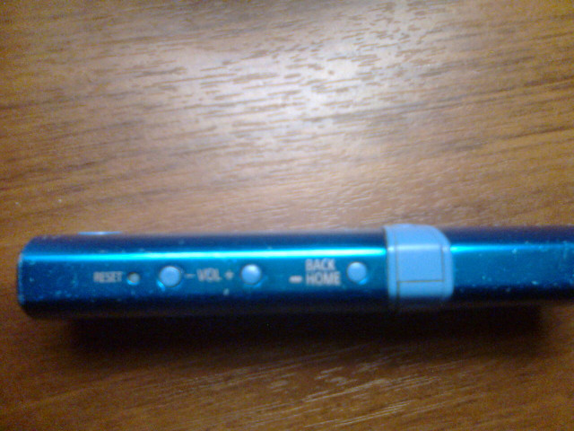 Sony Walkman NWZ-B183F mp3 player photo side